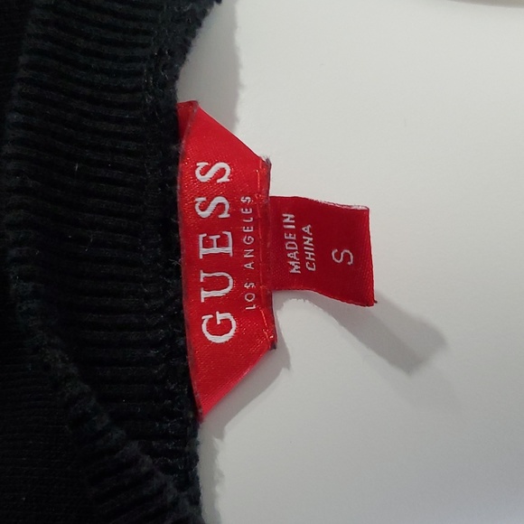 Guess Vintage V Mesh Pullover- NWOT- Small - Picture 4 of 7